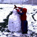 T 78 snowman hat